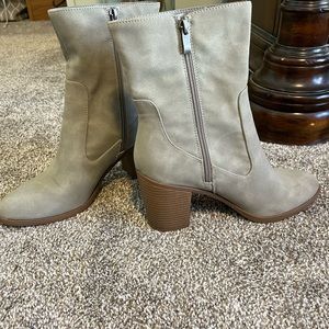 Mid calf boots